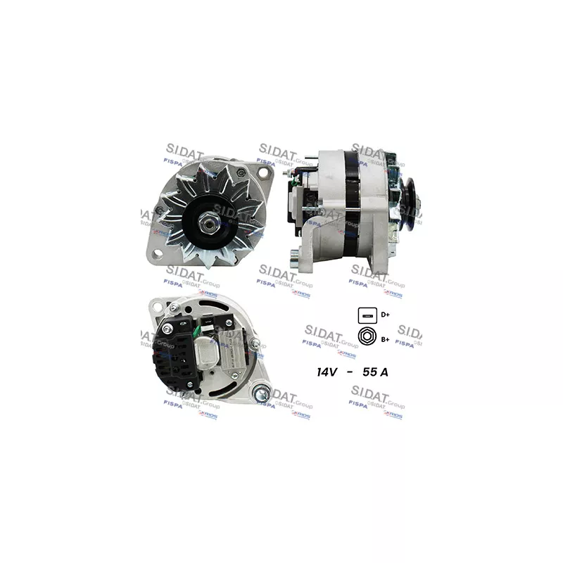 Alternateur FISPA A12MA0917A2