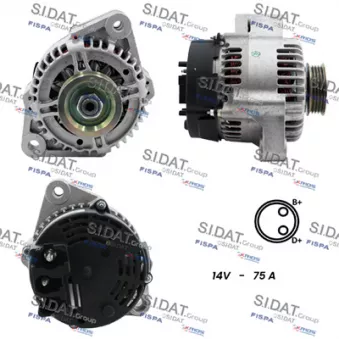 Alternateur FISPA A12MA0940