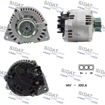 Alternateur FISPA A12MA1037A2