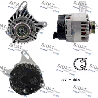 Alternateur FISPA A12MA1141