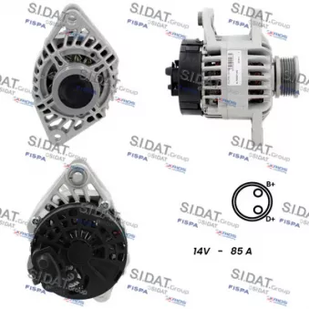 Alternateur FISPA A12MA1197A2