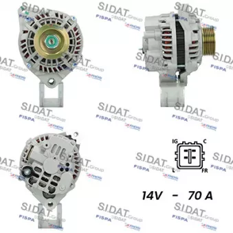 Alternateur FISPA A12MH0210A2
