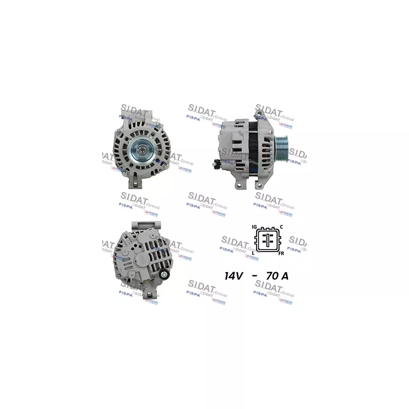 Alternateur FISPA A12MH0345A2