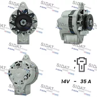 Alternateur FISPA A12MH0474A2