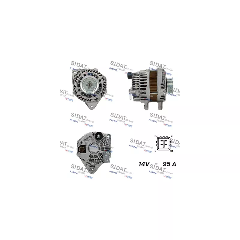 Alternateur FISPA A12MH0626