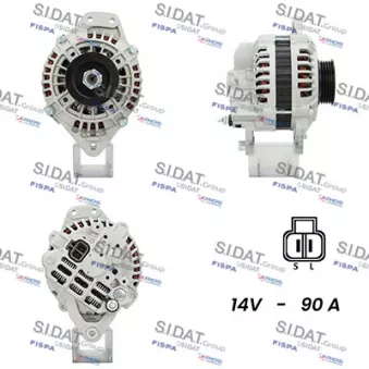 Alternateur FISPA A12MH0663A2
