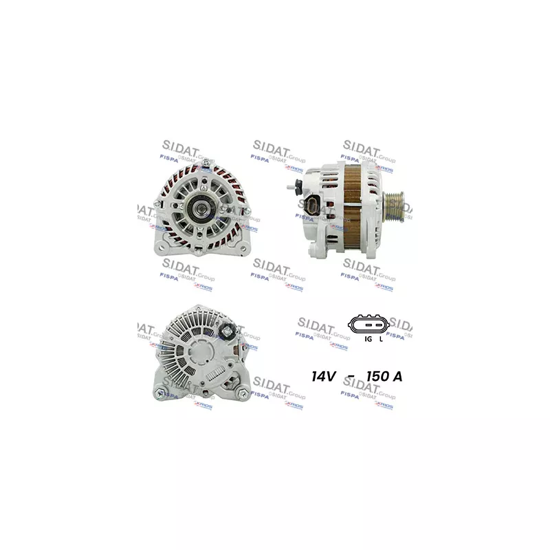 Alternateur FISPA A12MH0695A2