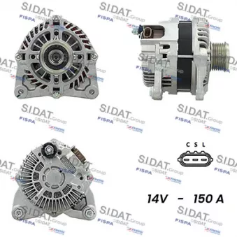 Alternateur FISPA A12MH0701A2