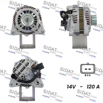 Alternateur FISPA A12MH0809A2
