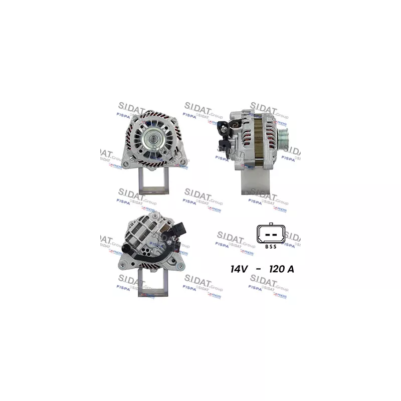 Alternateur FISPA A12MH0809A2