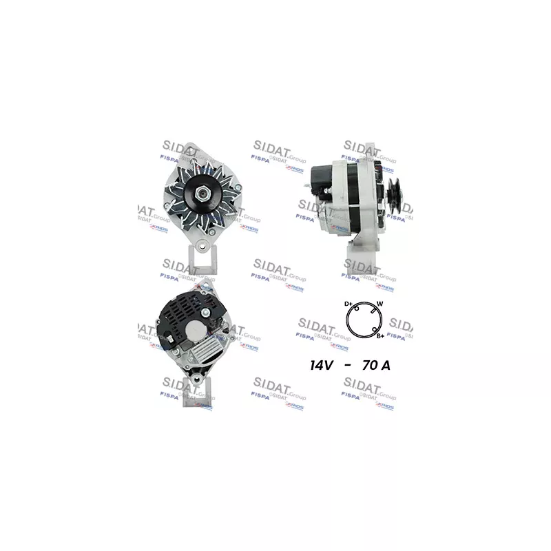 Alternateur FISPA A12ML0630A2