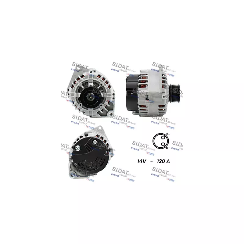 Alternateur FISPA A12VA0017