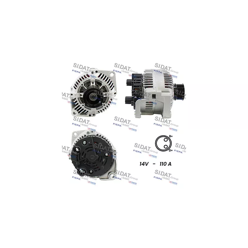 Alternateur FISPA A12VA0038A2