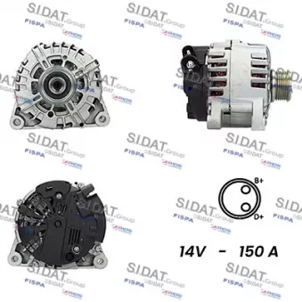 Alternateur FISPA A12VA0076A2