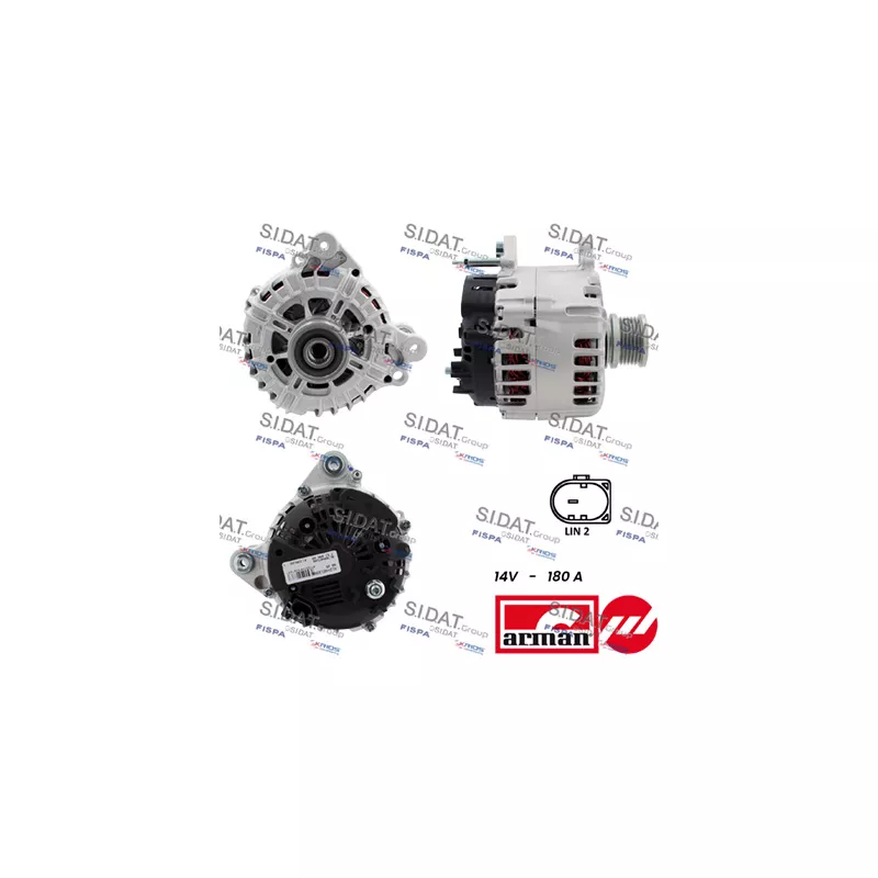 Alternateur FISPA A12VA0132AS