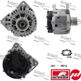Alternateur FISPA A12VA0148AS