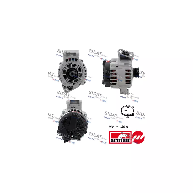 Alternateur FISPA A12VA0157