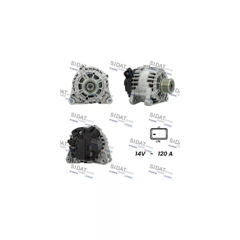 Alternateur FISPA A12VA0250