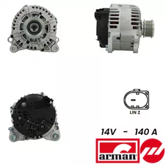 Alternateur FISPA A12VA0254AS