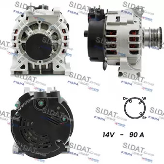 Alternateur FISPA A12VA0271A2