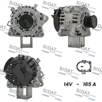 Alternateur FISPA A12VA0309