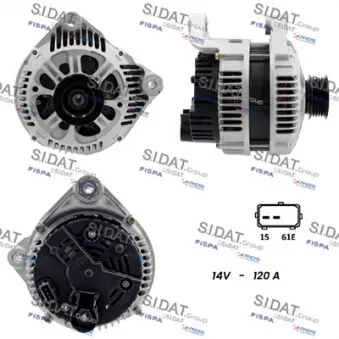 Alternateur FISPA A12VA0333