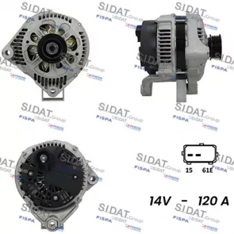 Alternateur FISPA A12VA0333A2