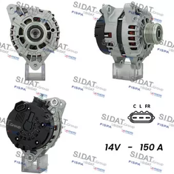 Alternateur FISPA A12VA0362