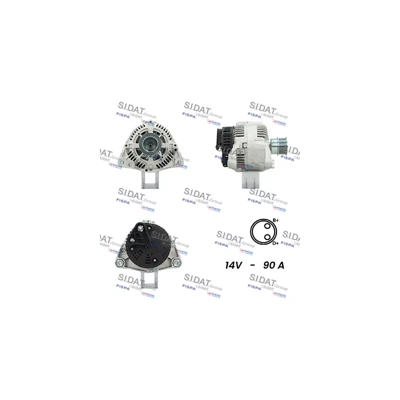 Alternateur FISPA A12VA0381A2