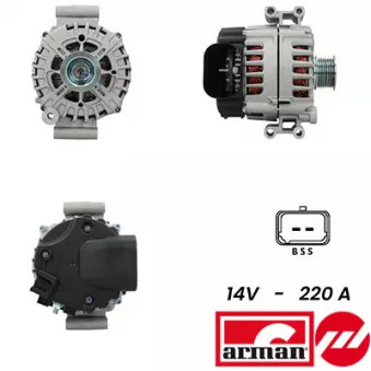 Alternateur FISPA A12VA0383AS
