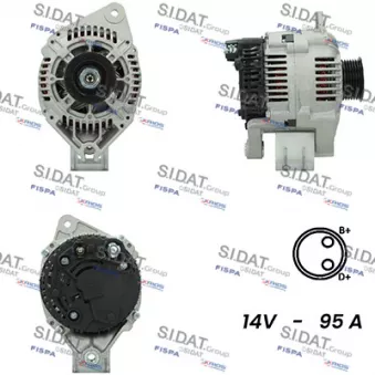 Alternateur FISPA A12VA0388A2