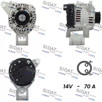 Alternateur FISPA A12VA0389A2