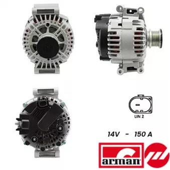 Alternateur FISPA A12VA0416AS