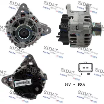 Alternateur FISPA A12VA0425