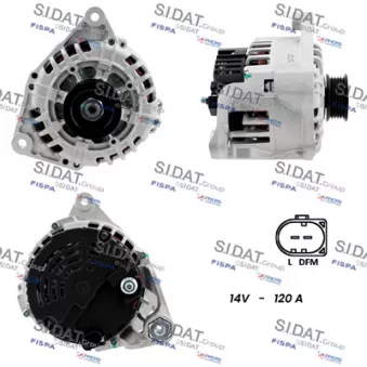 Alternateur FISPA A12VA0500A2