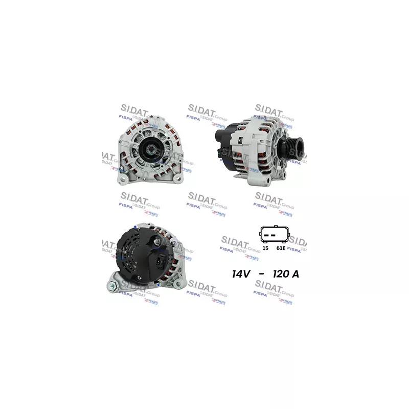 Alternateur FISPA A12VA0505