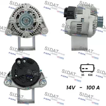 Alternateur FISPA A12VA0506A2
