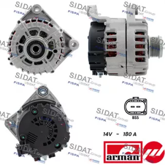 Alternateur FISPA A12VA0513AS