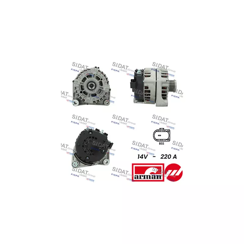 Alternateur FISPA A12VA0514AS