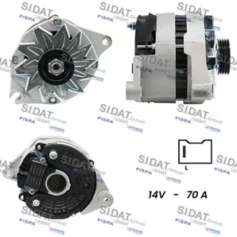 Alternateur FISPA A12VA0518A2