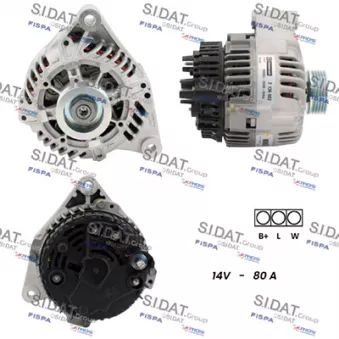 Alternateur FISPA A12VA0520