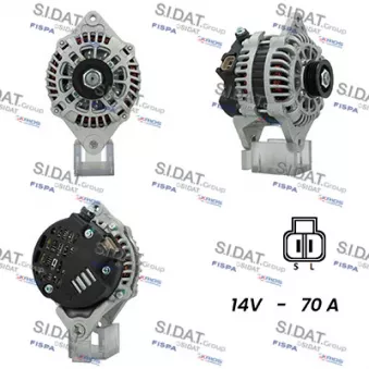 Alternateur FISPA A12VA0525A2