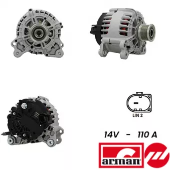 Alternateur FISPA A12VA0534AS
