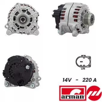 Alternateur FISPA A12VA0539AS