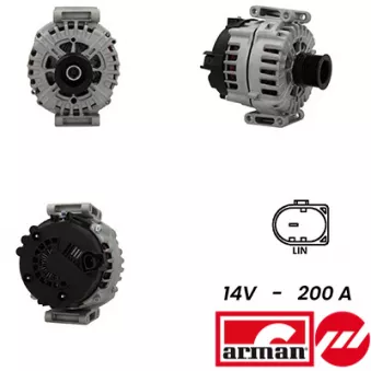 Alternateur FISPA A12VA0564AS