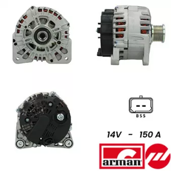 Alternateur FISPA A12VA0572AS