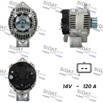 Alternateur FISPA A12VA0574A2