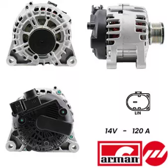 Alternateur FISPA A12VA0588AS