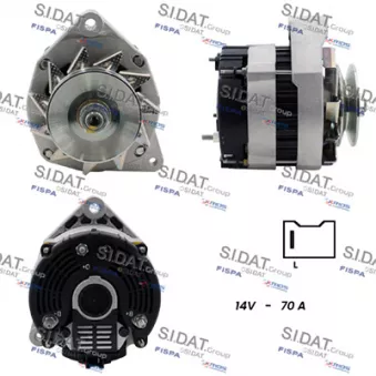 Alternateur FISPA A12VA0617
