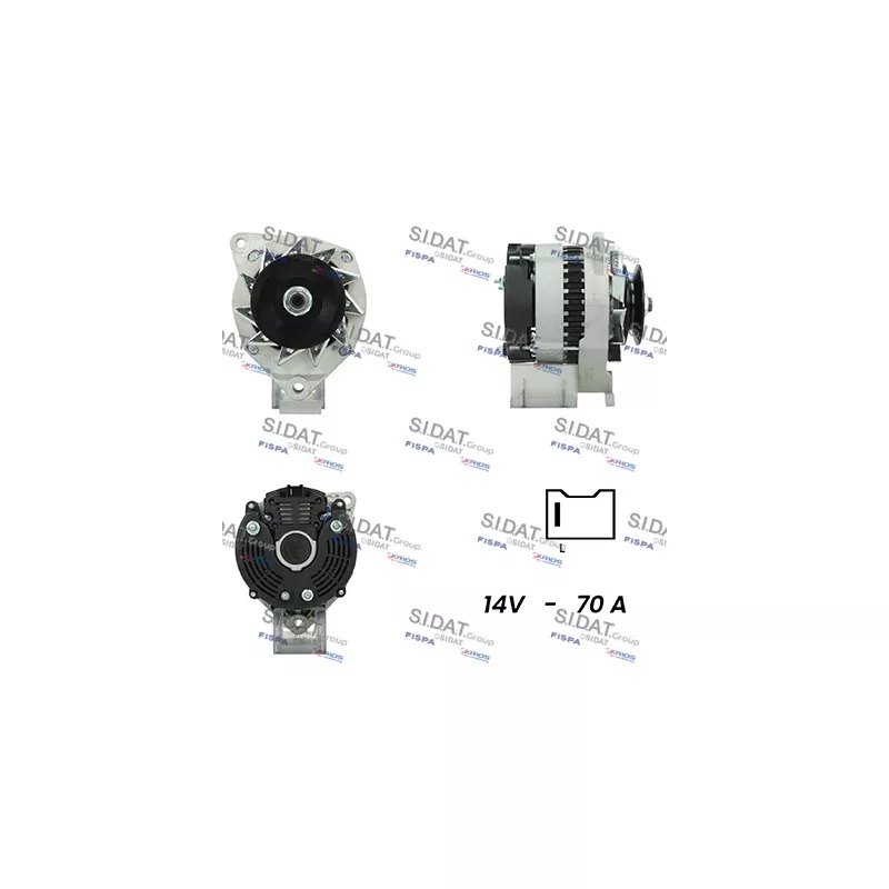 Alternateur FISPA A12VA0617A2